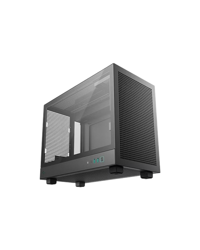 DeepCool CH160 Plus M-ATX Mini Tower Case Black - DCCH160PBLK