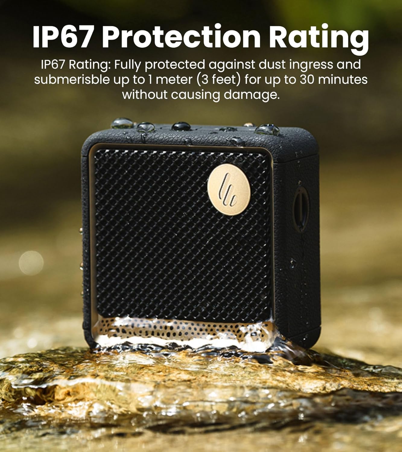 EDIFIER ES20 PORTABLE MINI BLUETOOTH SPEAKER BLACK - 6923520216543