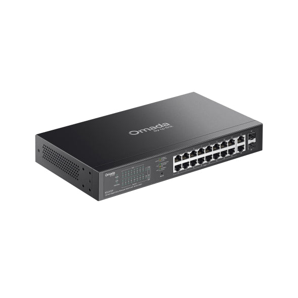 TP-LINK ES220GP Omada 20-Port Gigabit Easy Managed Switch with 16-Port PoE+ - 1210002609746