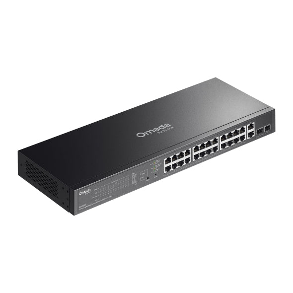 TP-Link Omada ES228GP 28-Port Gigabit Easy Managed Switch with 24-Port PoE+ - 1210002609760