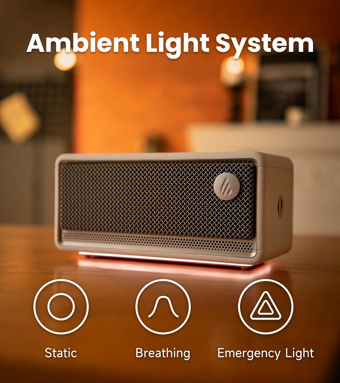 EDIFIER ES60 BLUETOOTH SPEAKER 34W IVORY - 6923520216550