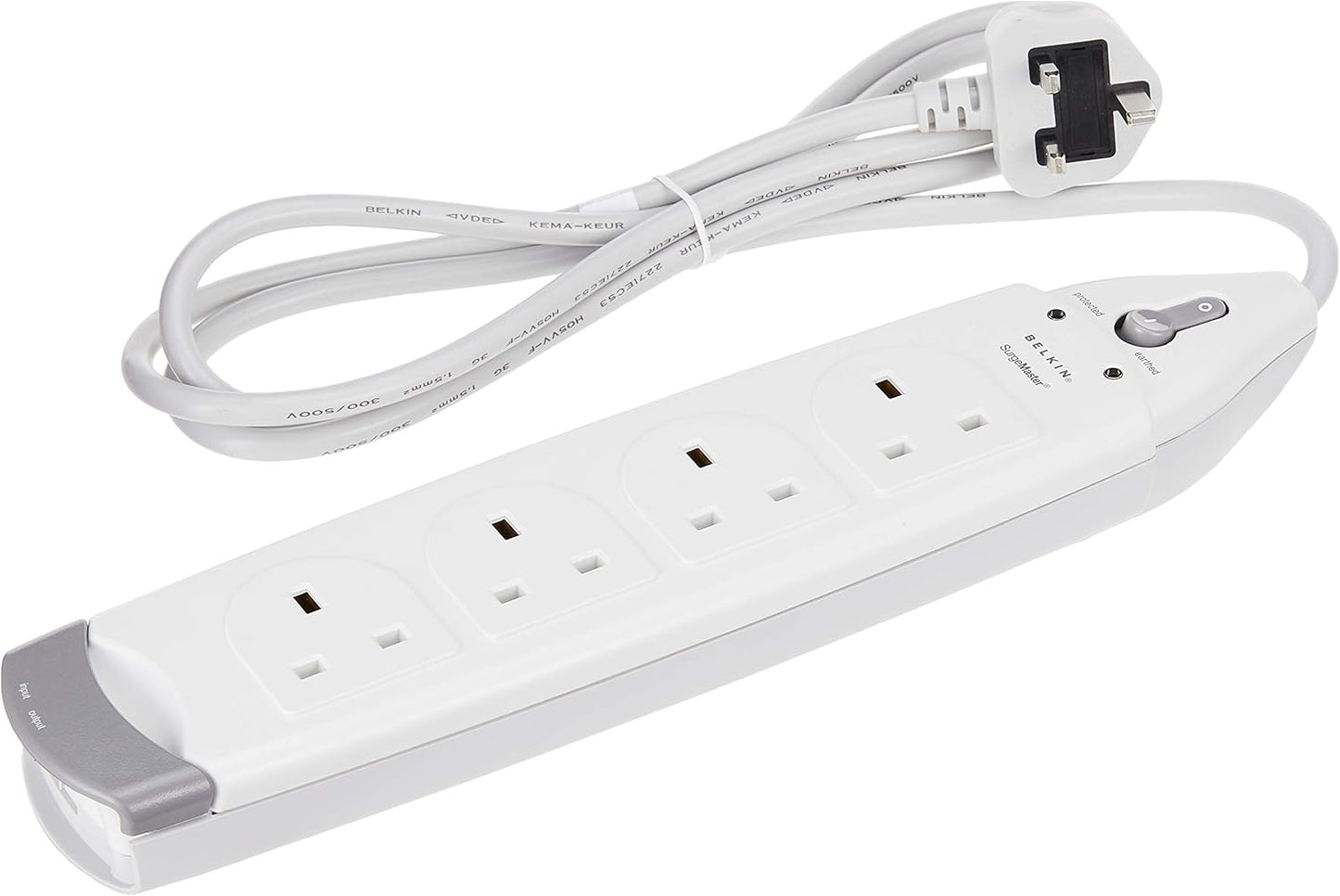 BELKIN HOME SERIES 4-SOCKET SURGE PROTECTOR - 722868519530