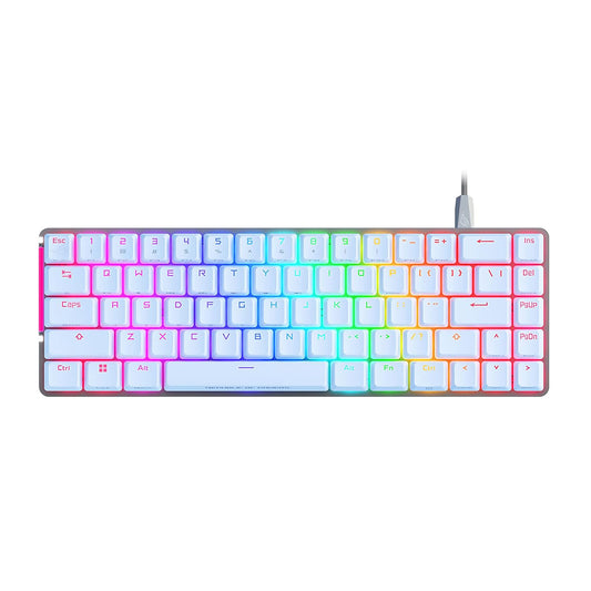 ASUS ROG FALCHION ACE NX BLUE CLICKY KEYBOARD - WHITE - 195553851923