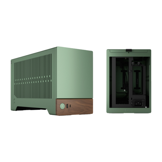 Fractal Design Terra Mini-ITX Small Form Factor USB Type-C PC Case Jade - FDTERRAJADE