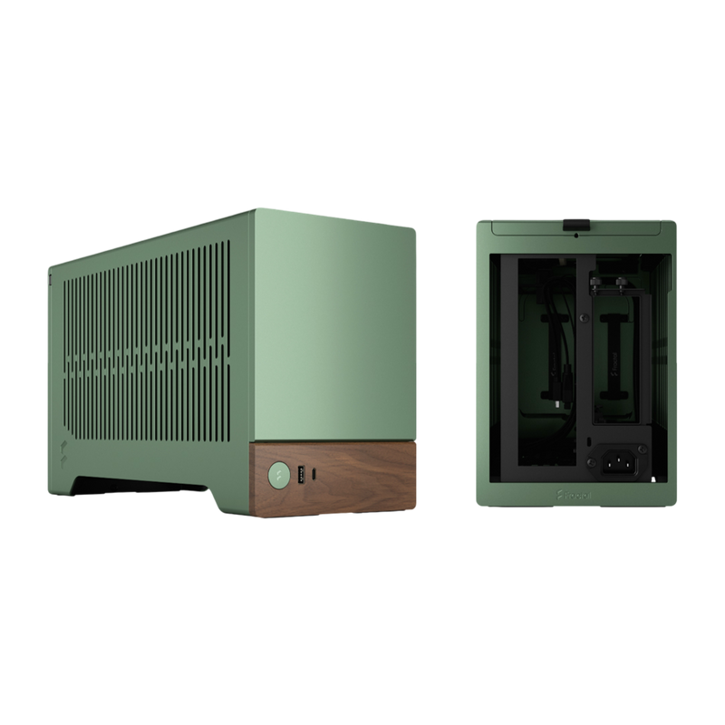 Fractal Design Terra Mini-ITX Small Form Factor USB Type-C PC Case Jade - FDTERRAJADE
