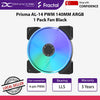 Fractal Design Prisma AL-14 PWM 140MM ARGB 1 Pack Fan Black - 7340172701637