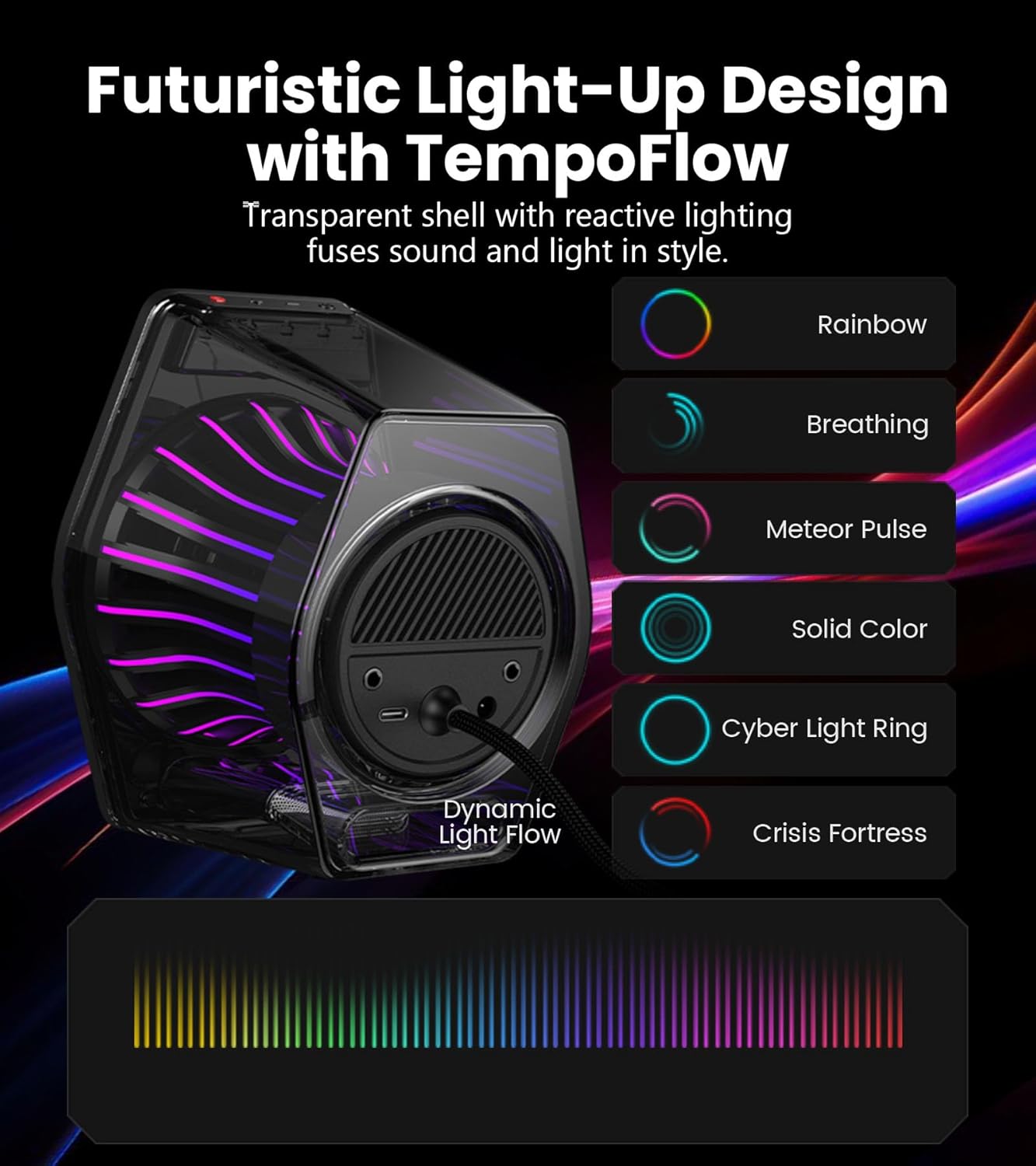 EDIFIER G2000 PRO RGB GAMING SPEAKER BLACK 32W - 6923520216512