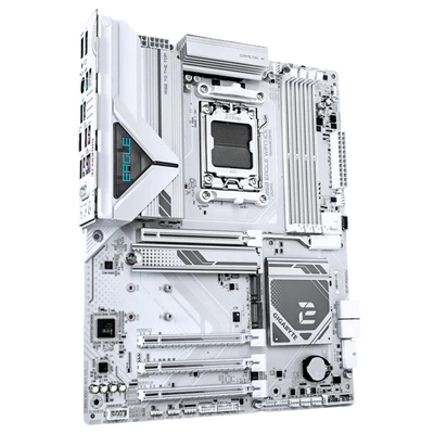 Gigabyte B850 EAGLE WIFI7 ICE AMD ATX AM5 Motherboard White - 4719331871239