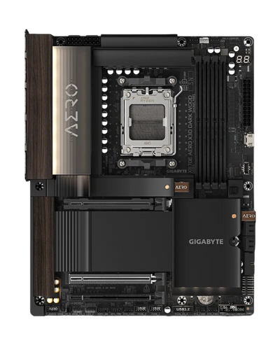 Gigabyte X870E AERO X3D Dark Wood AMD AM5 ATX Motherboard - 4719331880637