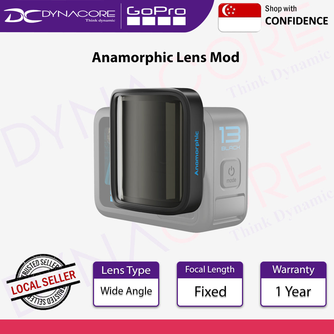 Gopro AEWAL-011 Anamorphic Lens Mod - 810116381463