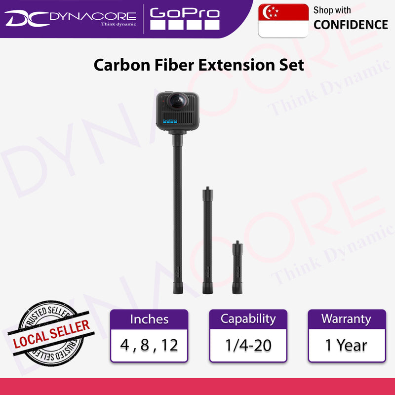 Gopro ACEXT-031 Carbon Fiber Extension Set - 810116383993