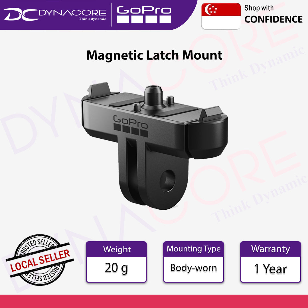 Gopro AEMAG-001 Magnetic Latch Mount - 810116382156