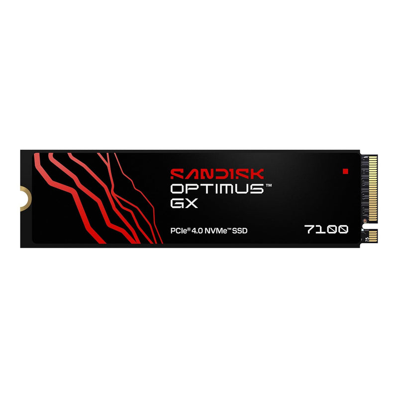 SanDisk Optimus GX 7100 NVMe 500GB, 1TB, 2TB, 4TB Internal SSD - 619659232139,619659232122,619659232115,619659232108
