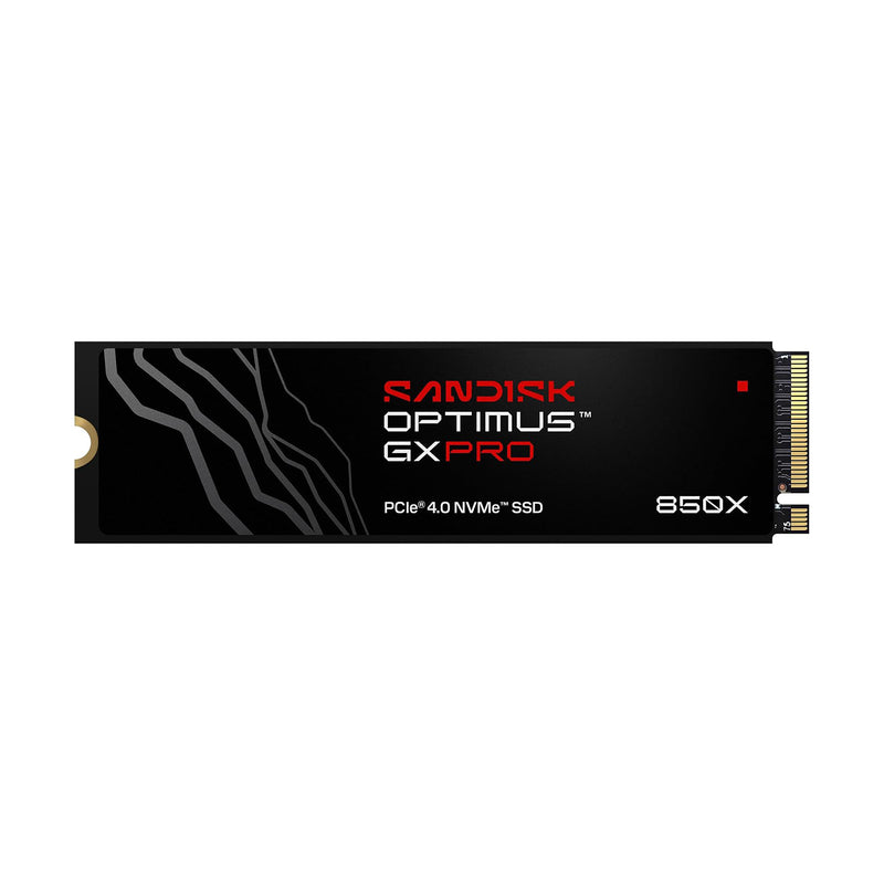 SANDISK Optimus GX PRO 850X PCIe 4.0 NVMe SSD - 1TB, 2TB, 4TB, 8TB Without Heatsink - 619659231972,619659231965,619659231958,619659231941
