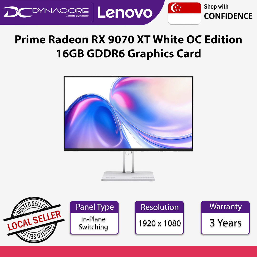 Lenovo L24-4C 23.8" IPS 1 ms 144 Hz Full HD LED Monitor with Speakers and Vesa - 67DDKAC6MY
