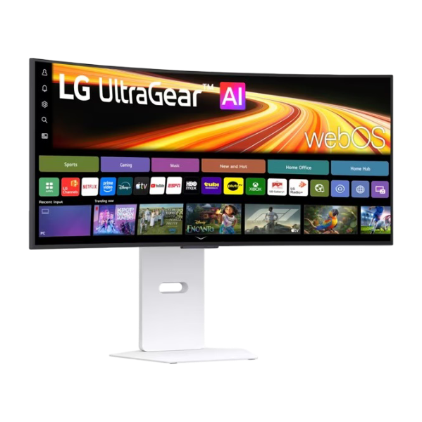 LG 34GX90SB-W 34 Inch UltraGear™ GX9s OLED WQHD 240Hz 0.03ms G-Sync Compatible Gaming Monitor with webOS - 34GX90SB-W