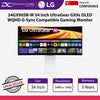 LG 34GX90SB-W 34 Inch UltraGear™ GX9s OLED WQHD 240Hz 0.03ms G-Sync Compatible Gaming Monitor with webOS - 34GX90SB-W