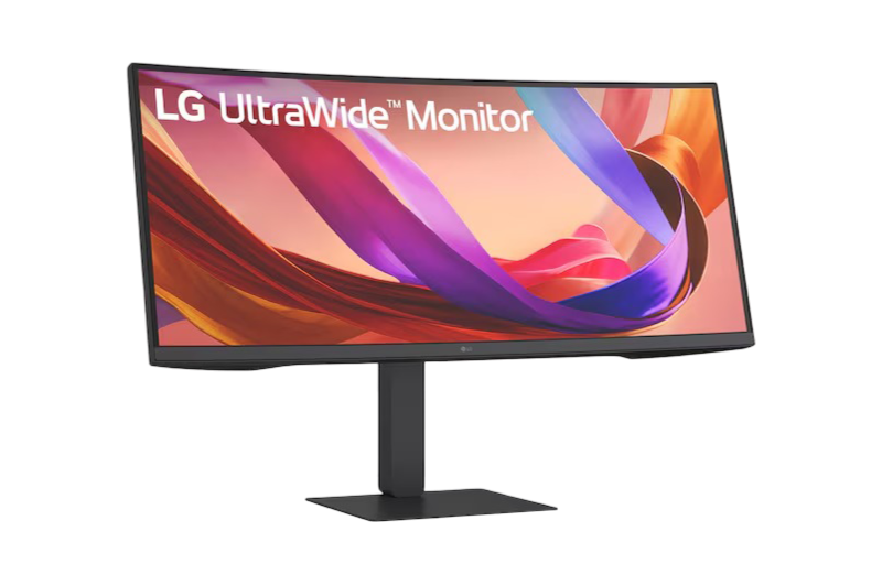 LG 34U650A-B Ultra Wide 34 Inch PC Screen IPS Panel QHD HDR 100 Hz 5ms GtG Curved Monitor - LG34U650A-B