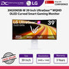 LG 39GX90SB-W 39 Inch UltraGear™ WQHD OLED Curved Smart Gaming Monitor powered by webOS - 39GX90SB-W