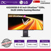 LG 45GX90SB-B 45 Inch UltraGear™ GX9s, OLED 240Hz Gaming Monitor with webOS for Streaming - 45GX90SB-B