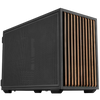 Lian Li B4X-WD Mesh M-ATX Wood Airflow Mini Tower Case Black - LIANLIB4WOODBLK