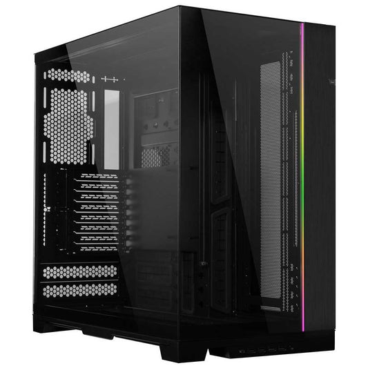 Lian Li O11 Dynamic EVO XL Black Full Tower Tempered Glass Dual Chamber PC Gaming Case - LIANLIO11DEVOXLBK