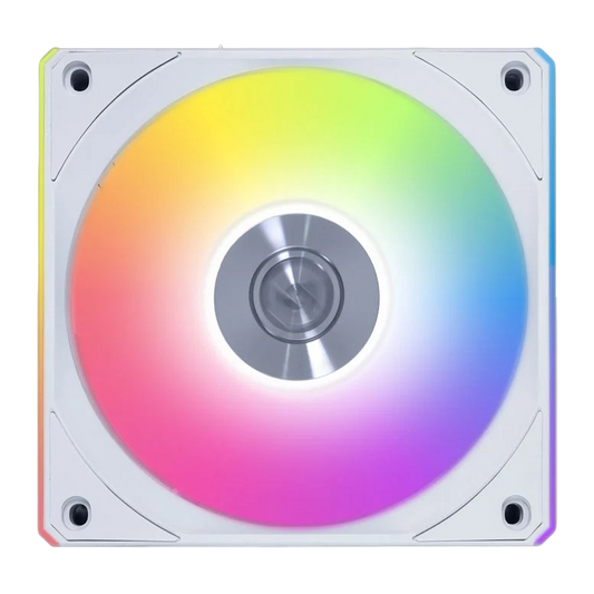 Lian Li UNI FAN CL Wireless 120mm ARGB PWM Fan White 1 Pack - 4718466018526