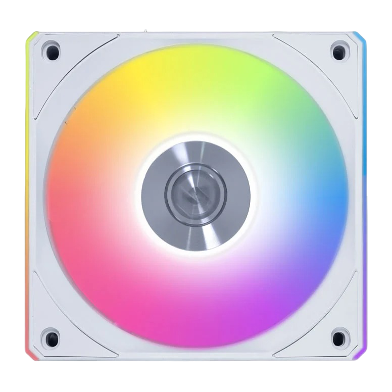 Lian Li UNI FAN CL Wireless 120mm ARGB PWM Fan White 1 Pack - 4718466018526