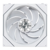 Lian Li Uni Fan TL Flex 120mm Reverse Blade ARGB PWM 3 Pack Fan with Controller White - 4718466023520