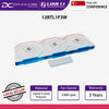 Lian Li Uni Fan TL Flex 120mm Reverse Blade ARGB PWM 3 Pack Fan with Controller White - 4718466023520