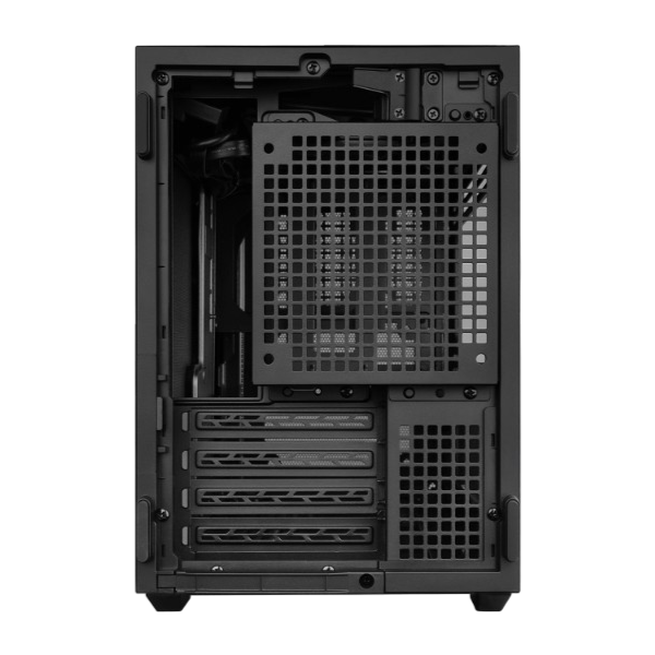 Lian Li B4X B4W Mesh M-ATX Airflow Mini Tower Case Black - LIANLIB4BLK