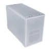 Lian Li B4X B4W Mesh M-ATX Airflow Mini Tower Case White - LIANLIB4WHT