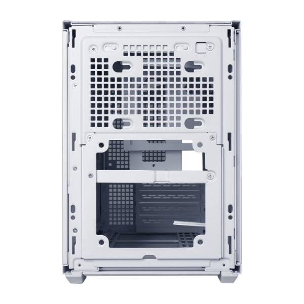 Lian Li B4X B4W Mesh M-ATX Airflow Mini Tower Case White - LIANLIB4WHT