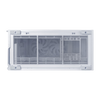 Lian Li B4X B4W Mesh M-ATX Airflow Mini Tower Case White - LIANLIB4WHT