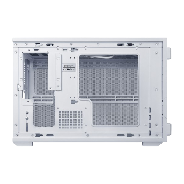 Lian Li B4X B4W Mesh M-ATX Airflow Mini Tower Case White - LIANLIB4WHT