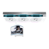 Lian Li HydroShift II OLED Curved 360TL ARGB CPU Liquid Cooler White - 4718466023131
