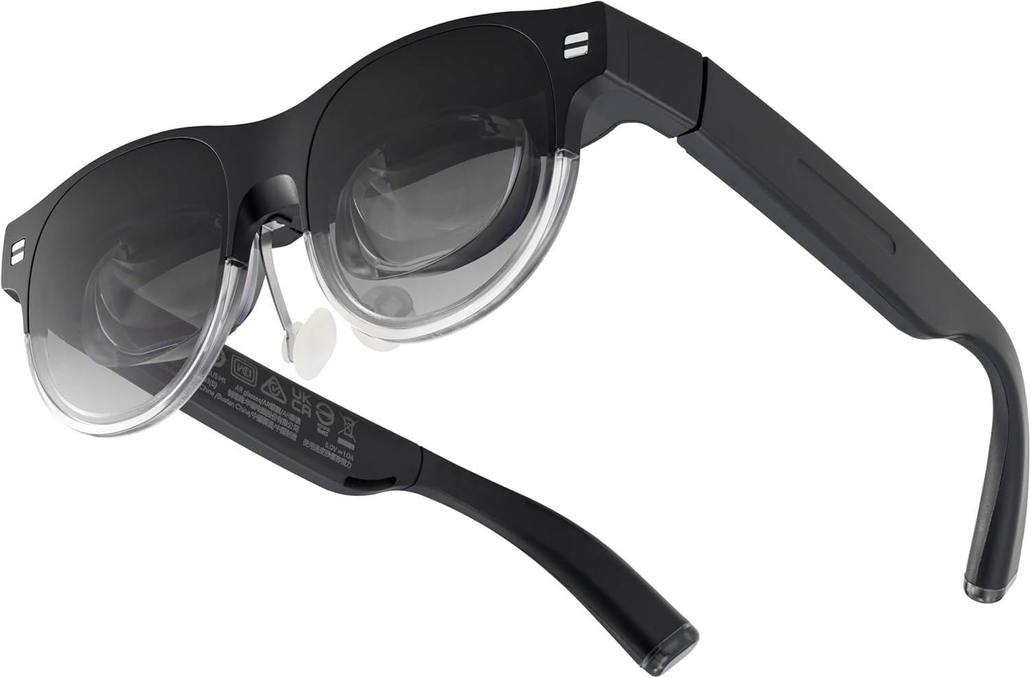 ASUS AirVision M1 Smart Glasses - 100" Wearable Display with All-Day Comfort, 1100 nits, 95% DCI-P3, Designed for ROG Ally, Windows Laptop and PCs - M1