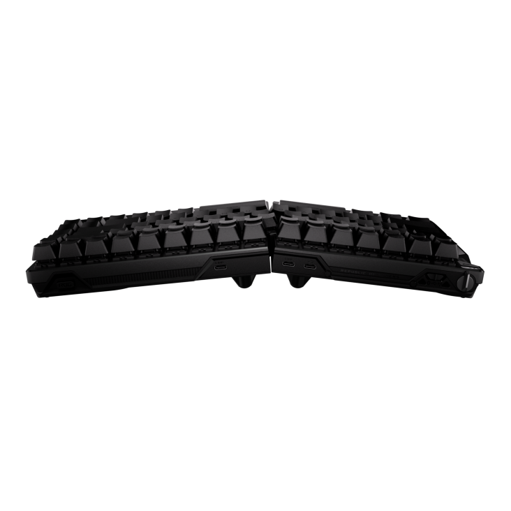 ROG Falcata 75% split gaming keyboard with hot-swappable ROG HFX V2 Magnetic Switches - 199291056077