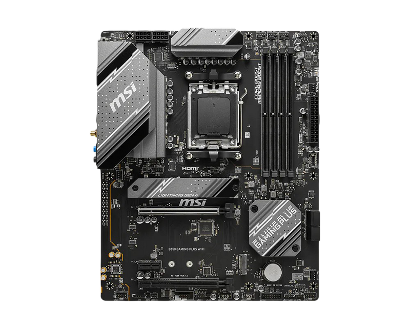 MSI B650 GAMING PLUS WIFI AM5 ATX MOTHERBOARD - D5 - MSIB650GAMINGPLUSWIFI