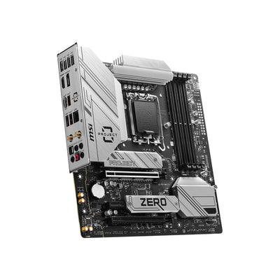 MSI PROJECT ZERO m-ATX MOTHERBOARD - D5-MSIB760MPROJECTZERO