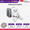 MSI Force GC20 V2 Gaming Wired Dual Vibration Gaming Controller for PC and Android - WHITE - MSIFORCEGC20V2WHITE