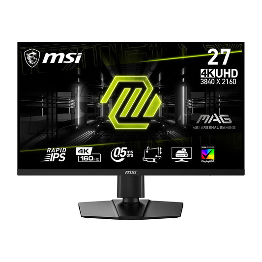 MSI MAG 274UPF E2 27-inch UHD 160Hz Rapid IPS Gaming Monitor - 400 Nits, HDR400, Type-C PD 15W - MSIMAG274UPFE2