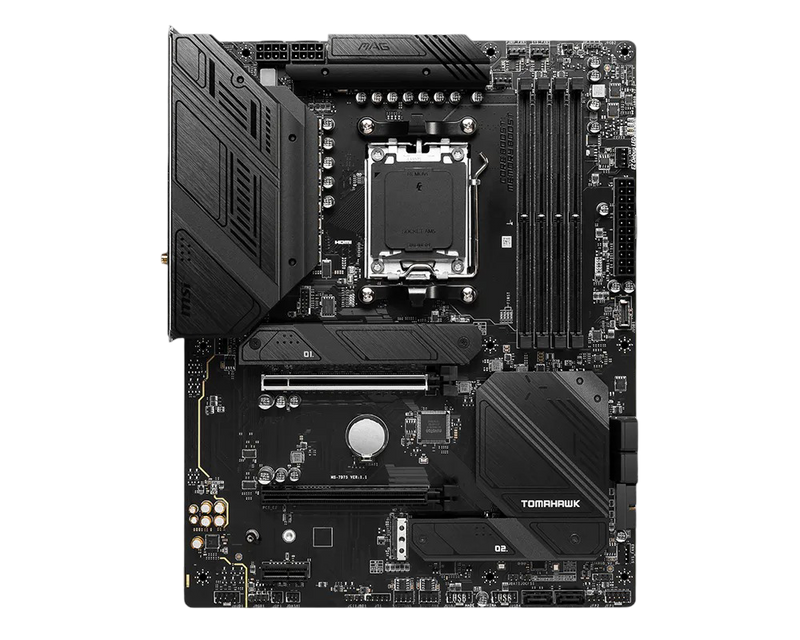 MSI MAG B650 TOMAHAWK WIFI AM5 ATX MOTHERBOARD - D5 - MSIMAGB650TOMAHAWKWIFI