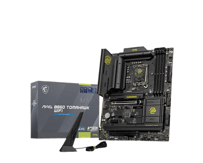 MSI MAG B860 TOMAHAWK WIFI ATX MOTHERBOARD - D5- 4711377279642