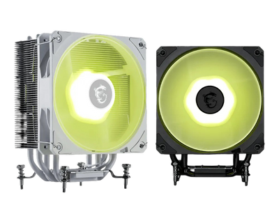MSI MAG COREFROZR AA13 ARGB CPU COOLER - WHITE / BLACK
