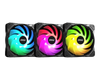 MSI MAG MAX F12A-3 RGB 120mm Fan 3 Pack, A-RGB, Hydro Bearing, 4-pin PWM, Anti-Vibration, Mystic Light Extension - MSIMAGMAXF12A3