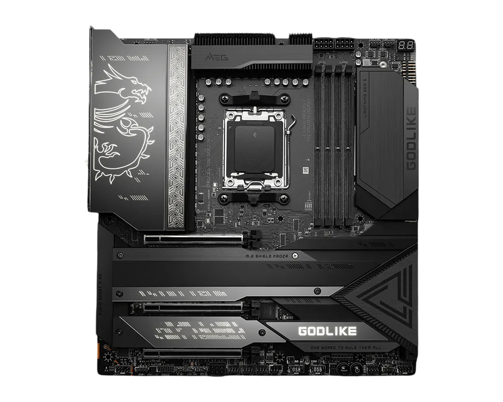 MSI MEG X670E GODLIKE AM5 E-ATX MOTHERBOARD - D5 - MSIMEGX670EGODLIKE