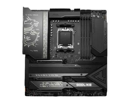 MSI MEG X670E GODLIKE AM5 E-ATX MOTHERBOARD - D5 - MSIMEGX670EGODLIKE
