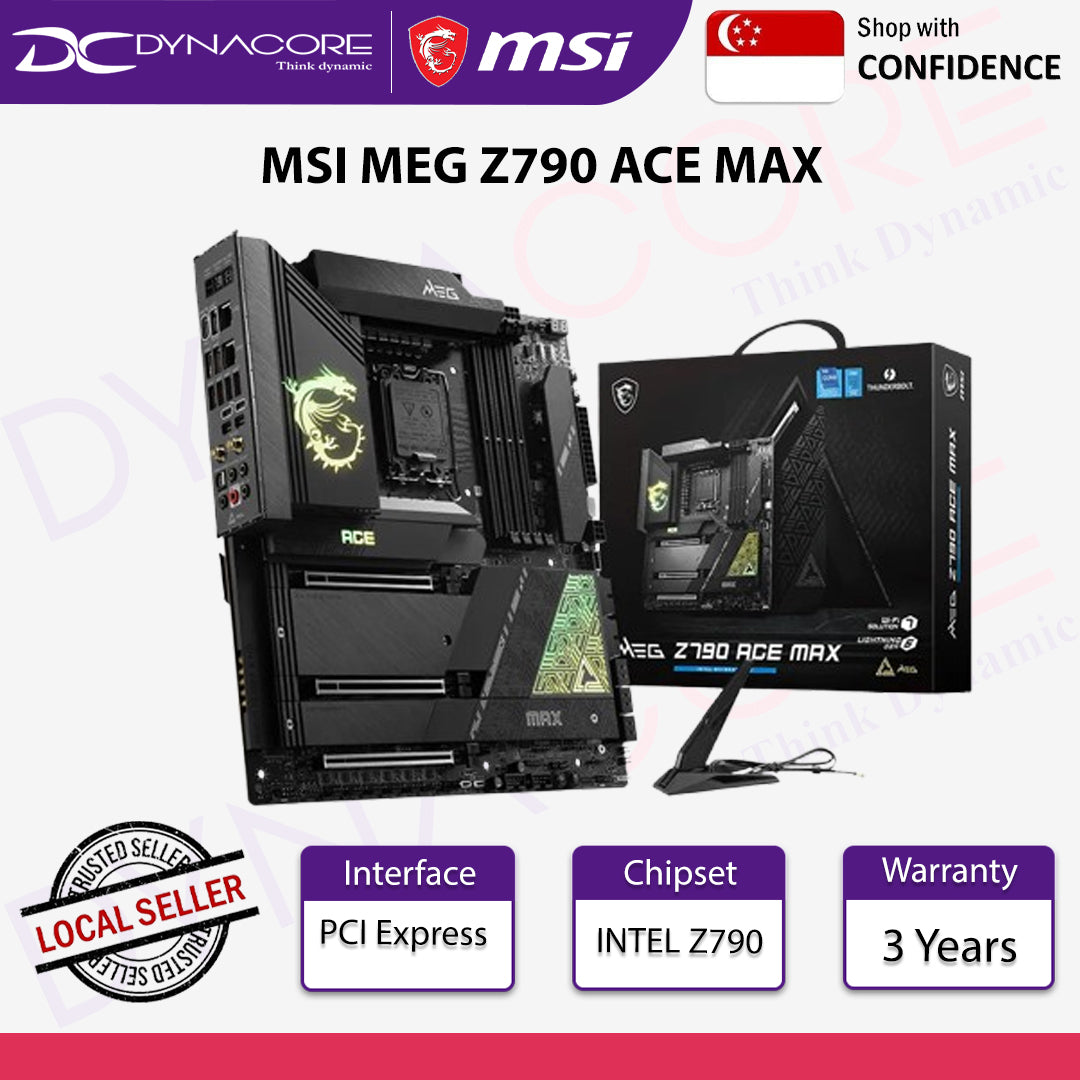 MSI MEG Z790 ACE MAX ATX MOTHERBOARD - D5-MSIMEGZ790ACEMAX