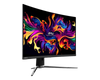 MSI MPG 321CURX QD-OLED 32-inch 3840 x 2160 (UHD) Computer Monitor, 240Hz, Adaptive-Synch, Speaker, 0.03ms, Black - MSIMPG321CURXQDOLED